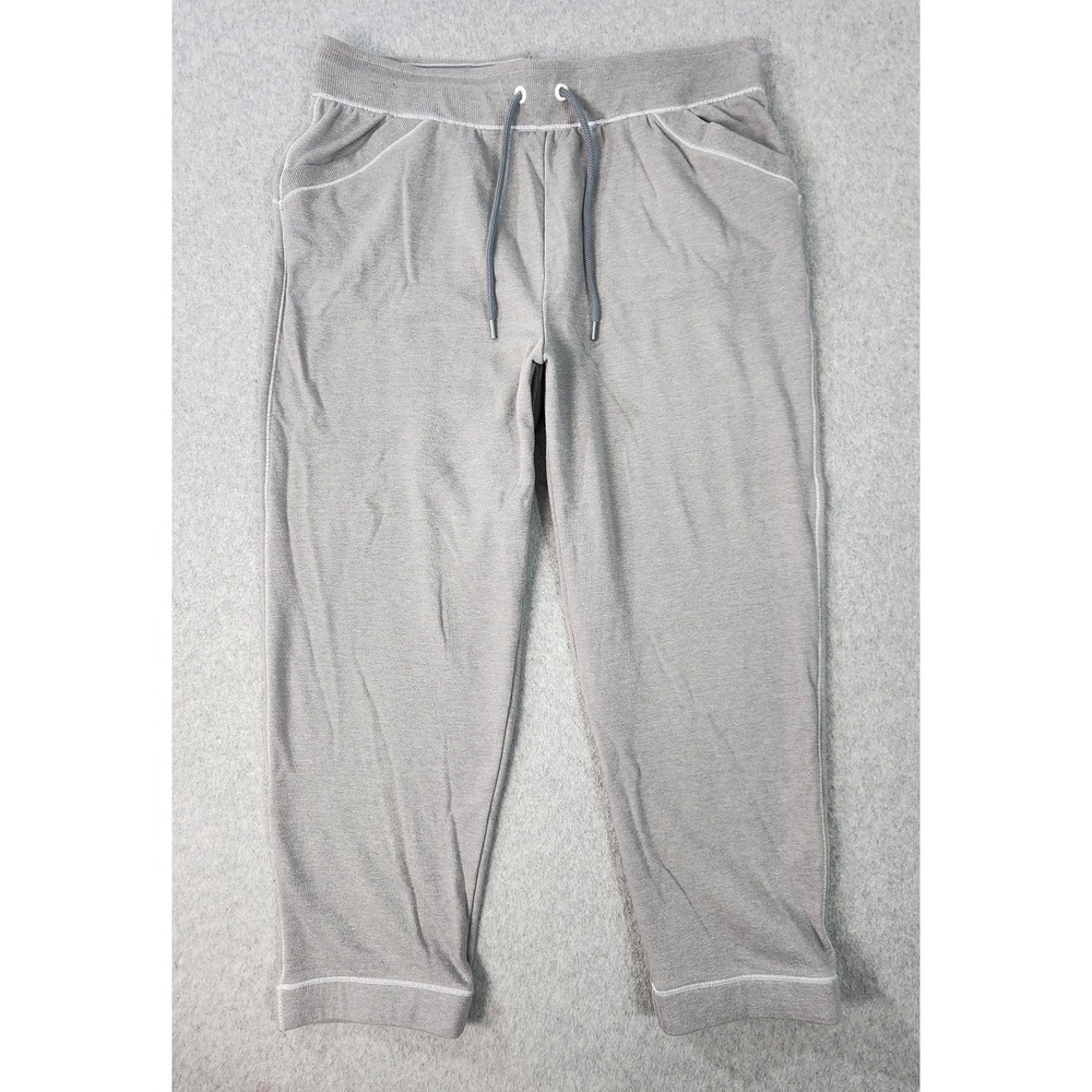 Under Armour Loose Threadborne Shoreline Crop Womens M Gray Pockets 1304871-035‎